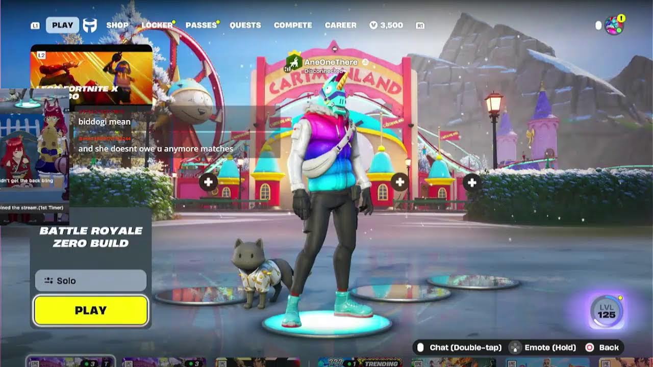 Fortnite Friday with unreal player