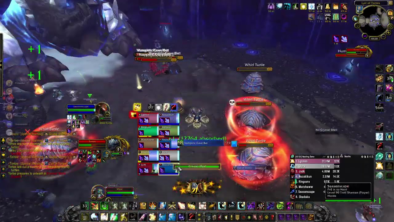 Tortos Heroic 10 - holy priest pov (chinese comms warning)