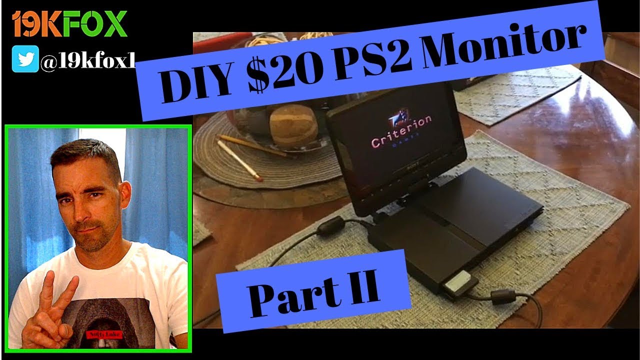 Fox Worx: DIY $20 PS2 Monitor Comments Answered