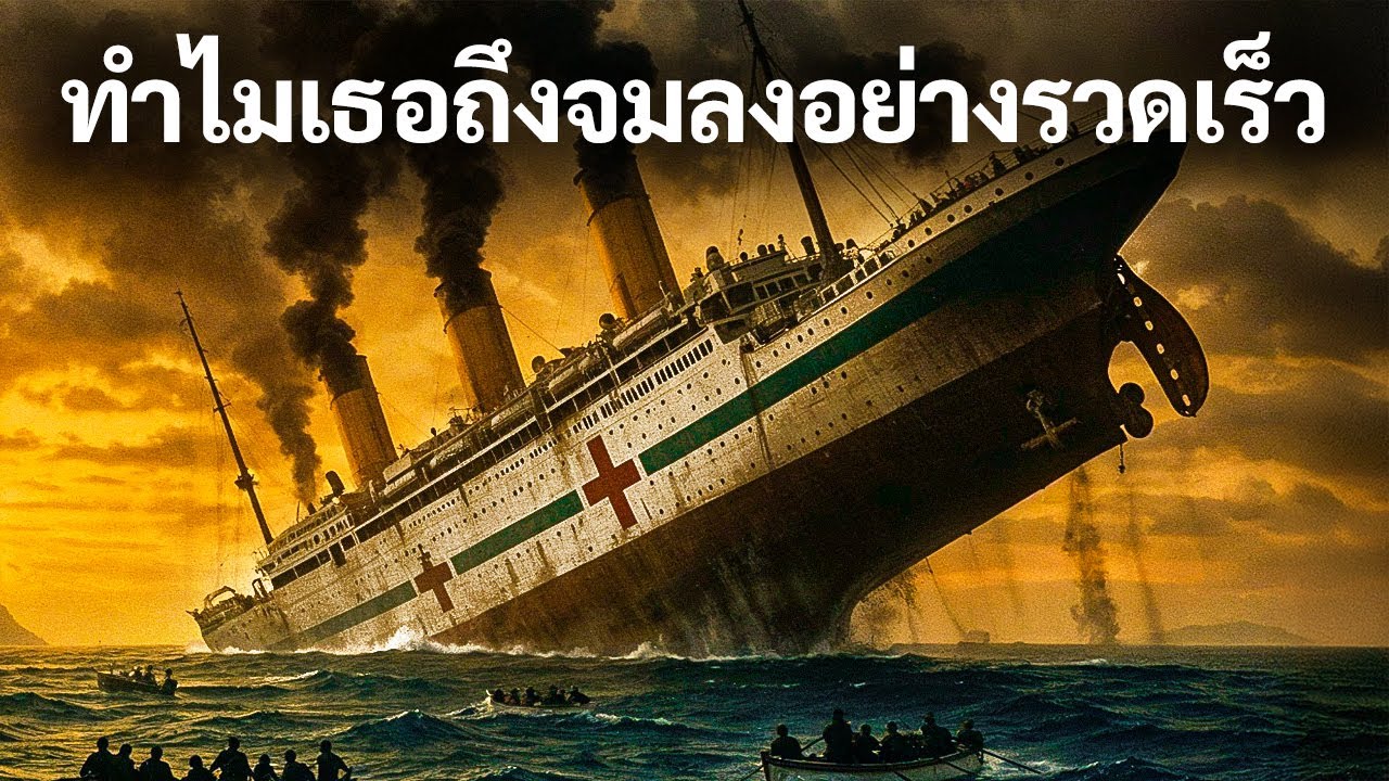 เหตุใดเรือพี่สาวของไททานิคจึงจมได้เร็วยิ่งกว่า