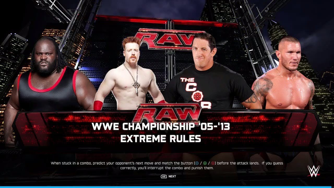 Wwe 2k26 FULL MATCH - sheamus & randy ortan and mark henry extreme rules 