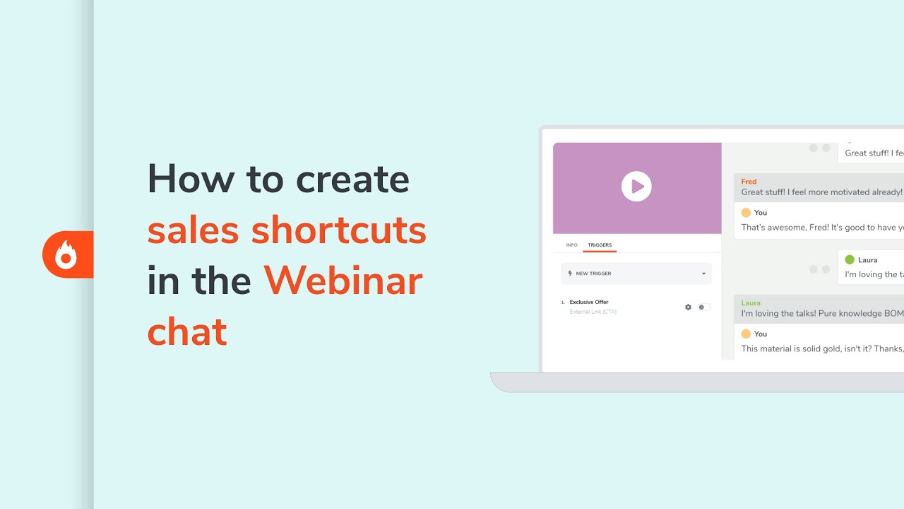 How to create sales shortcuts in the Webinar chat | Hotmart Help Center