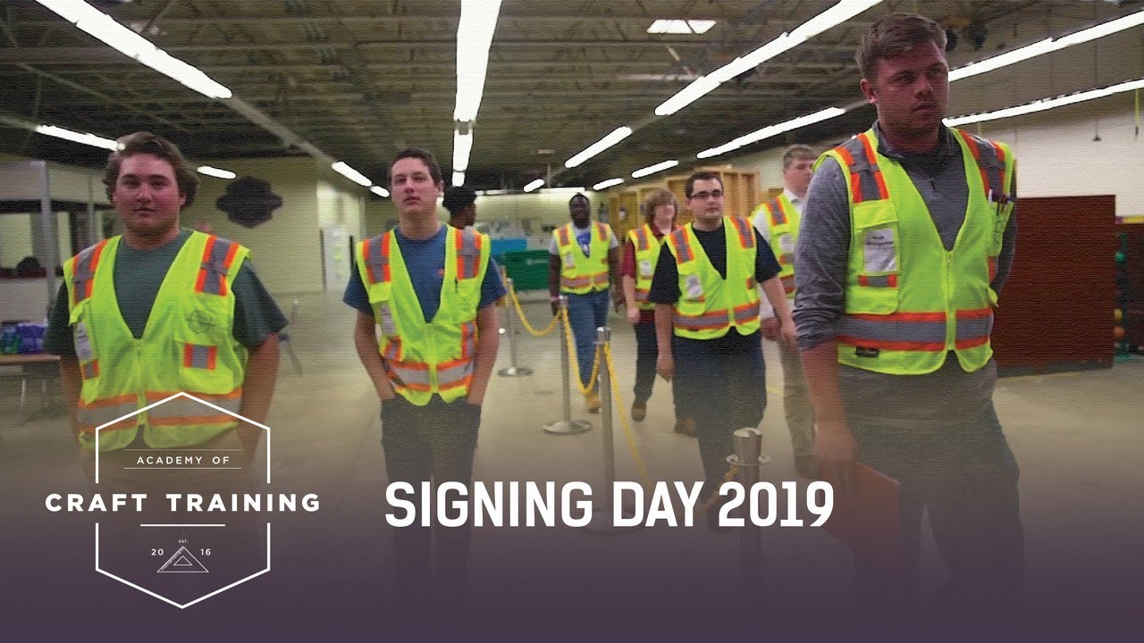 Academy of Craft Training: Signing Day 2019