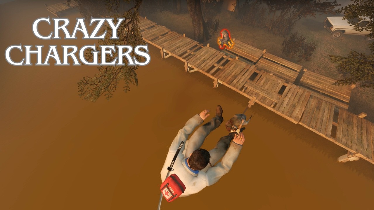 LEFT 4 DEAD 2 - CRAZY CHARGERS - HARD RAIN #3