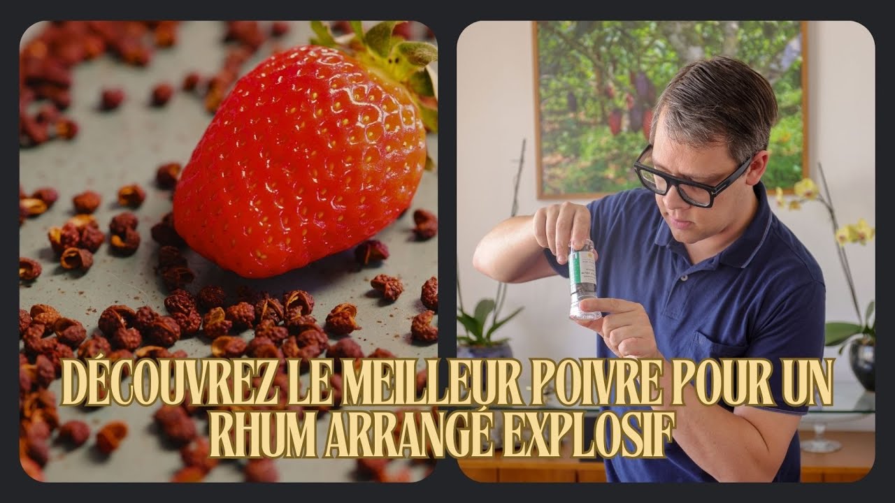 Découvrez le Meilleur Poivre pour un Rhum Arrangé Explosif ! Le Secret des Barmen