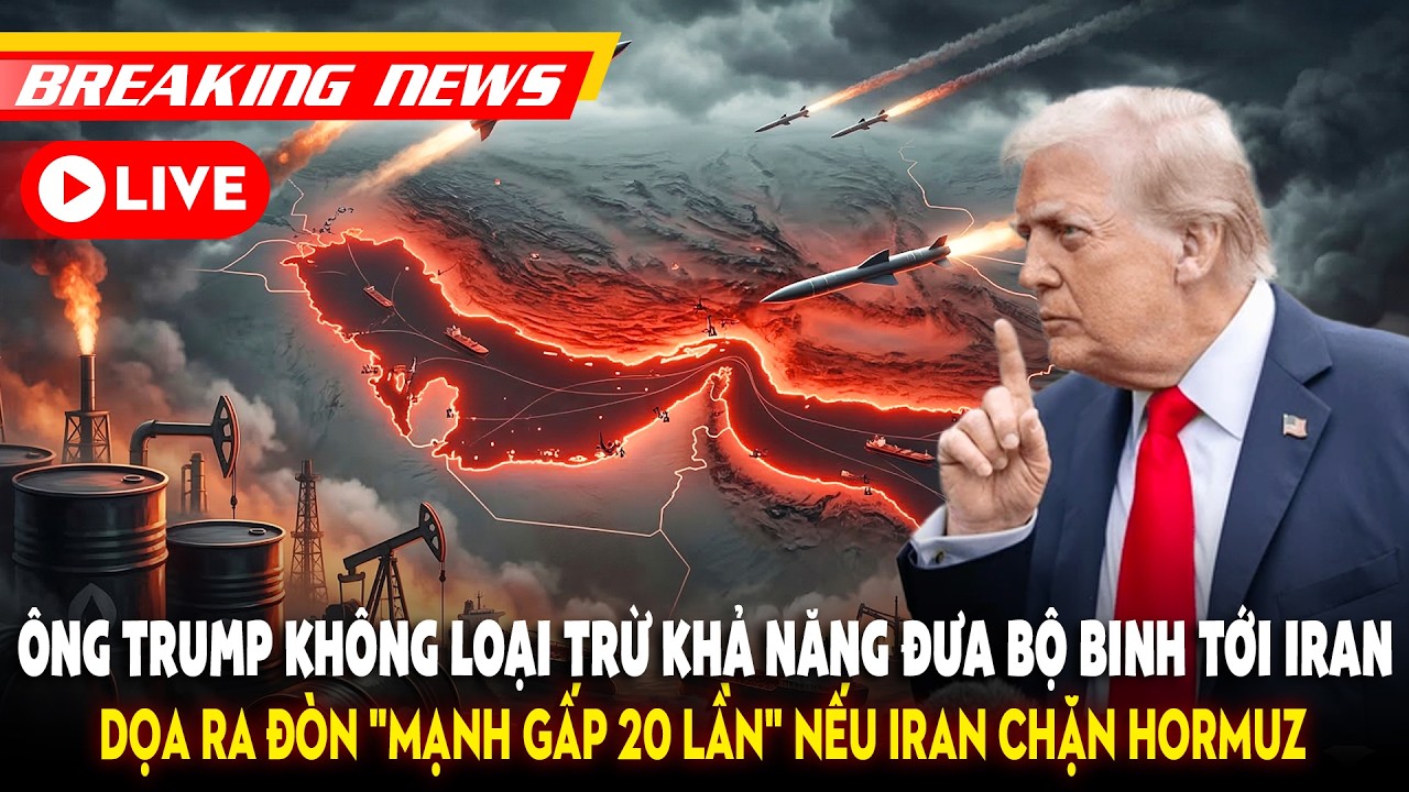 🔴[Trực tiếp] Chiến dịch Iran: Ông Trump thực sự đã đạt được điều gì? | VOVLive