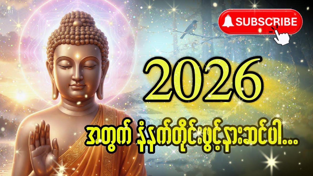 2026နှစ်သစ်အတွက် ကံကောင်းခြင်းတွေယူဆောင်လာနိုင်ဖို့ မနက်တိုင်းဖွင့်နားဆင်ပါ