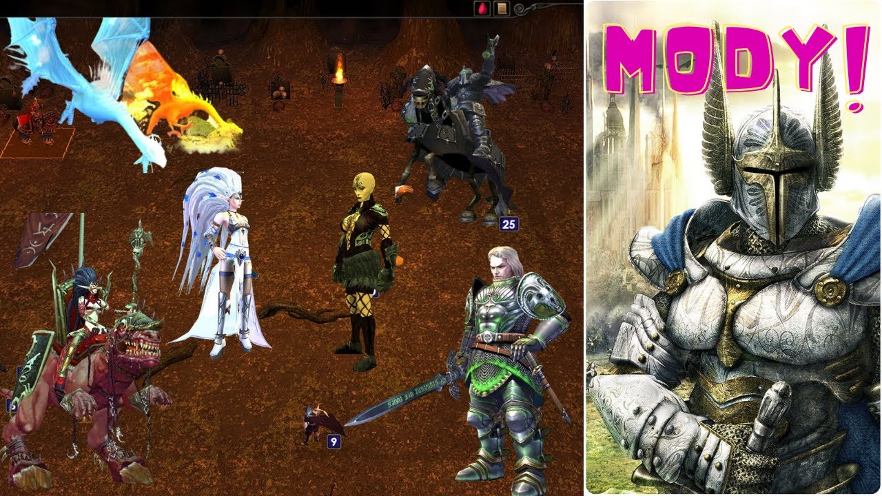 Graj bohaterami z Kampanii, Rekrutuj Rycerzy Śmierci - Przegląd Mod&oacute;w do Heroes Might and Magic V !