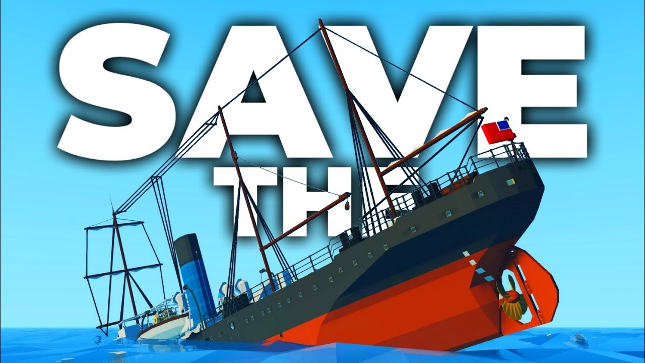 TRYING TO SAVE THE SHIP! | Stormworks: Build and Rescue | Multiplayer