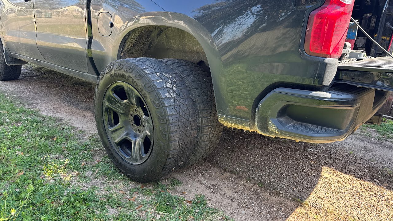 2019-2026 Silverado spare tire and TRAIL BOSS 20