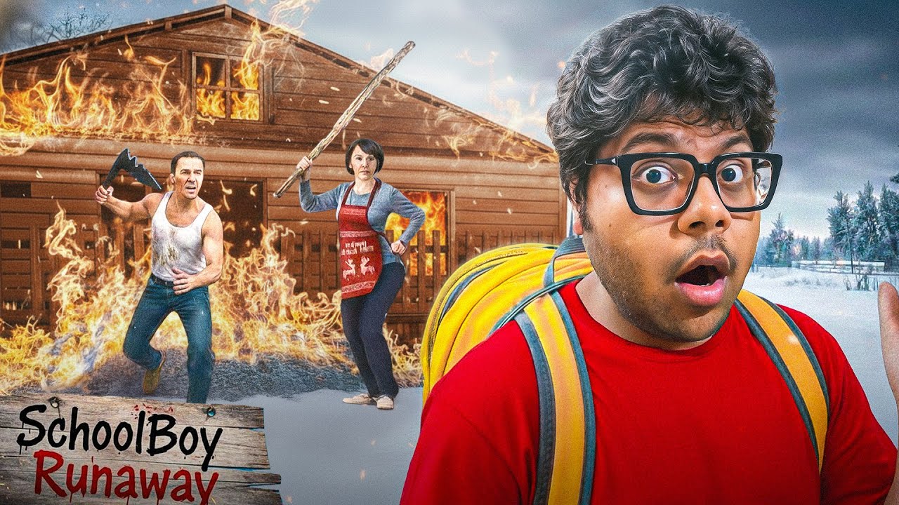 I RAN AWAY From My STRICT PARENTS! (Schoolboy Runaway) 😱 AYUSH MORE