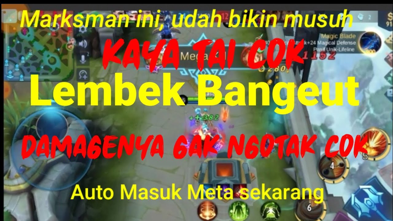 Clint Is Back, Damage gak Ngotak. The new Tuturu - KIKS Elastic