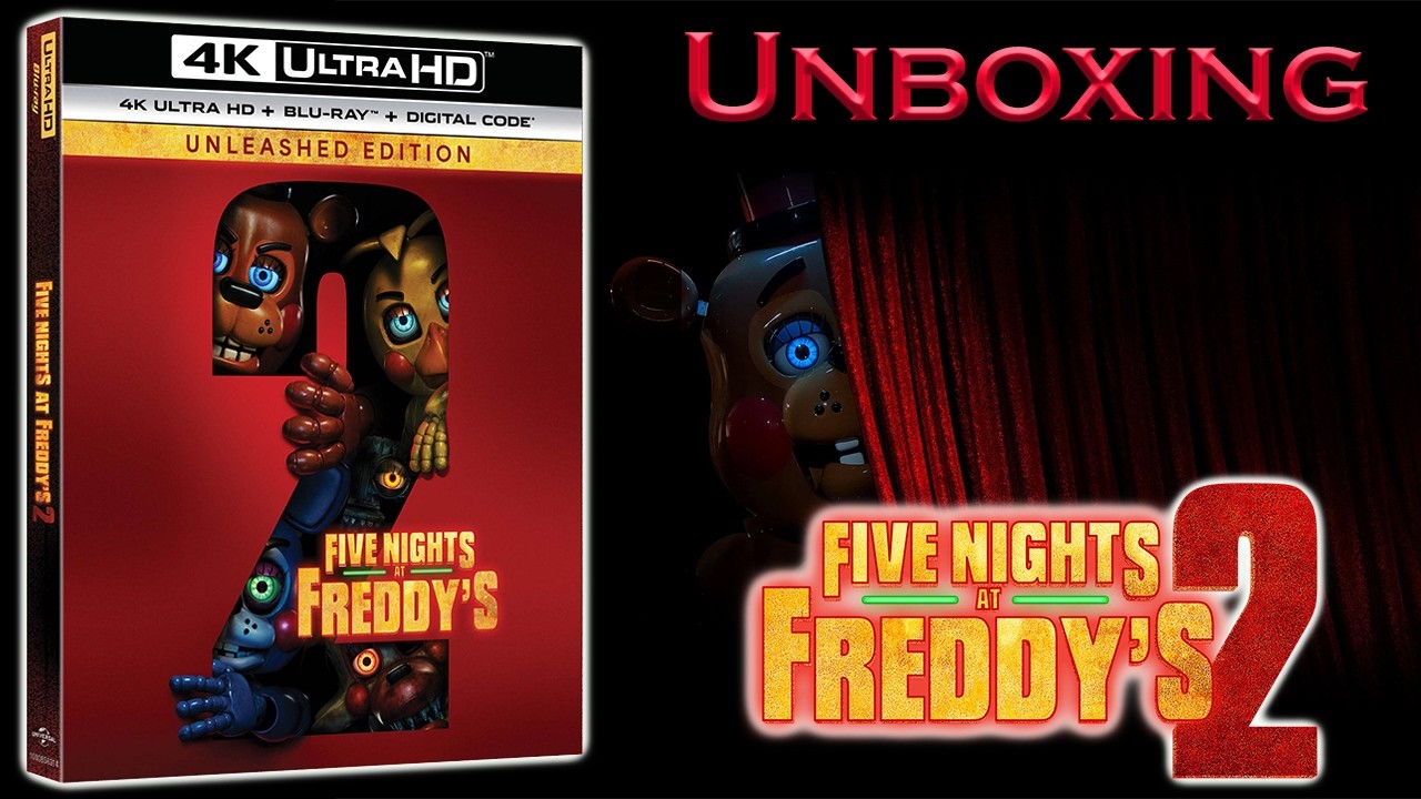 Five Nights at Freddy's 2 2025 4K Edition (Review and Unboxing) (Josh Hutcherson, Elizabeth Lail)