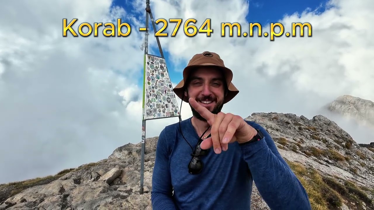 Albania - Korab 2 764 m.n.p.m. (najwyższy szczyt Albanii)