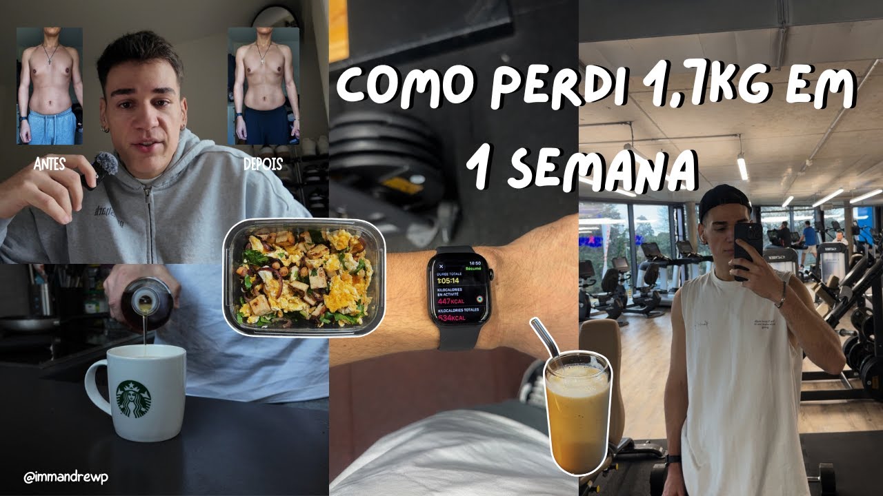 VLOG 12: COMO PERDI 1,7KG EM UMA SEMANA? 🏋🏻‍♂️ VIDA DE UM JOVEM ADULTO NA SUÍÇA 🇨🇭