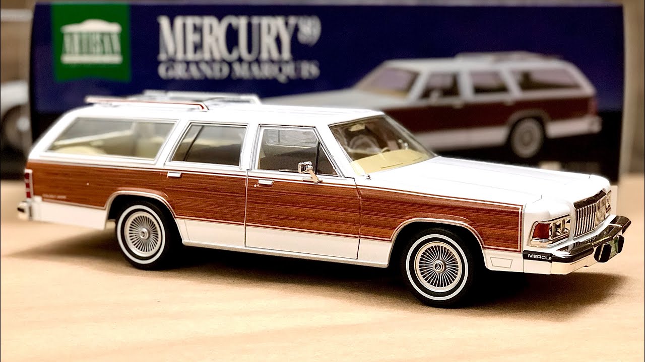 1/18 1989 Mercury Grand Marquis Colony Park LS Greenlight Collectibles #Diecast