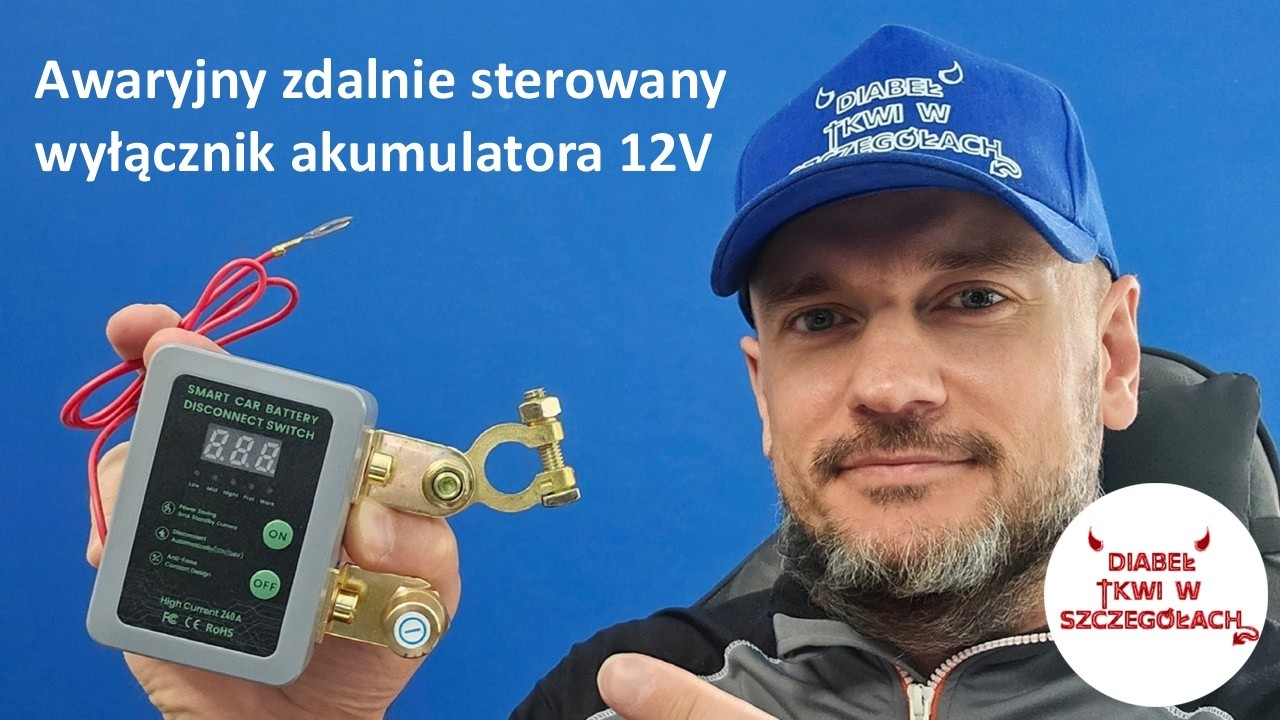 Przetestowałem moduł zdalny do odłączania akumulatora w samochodzie