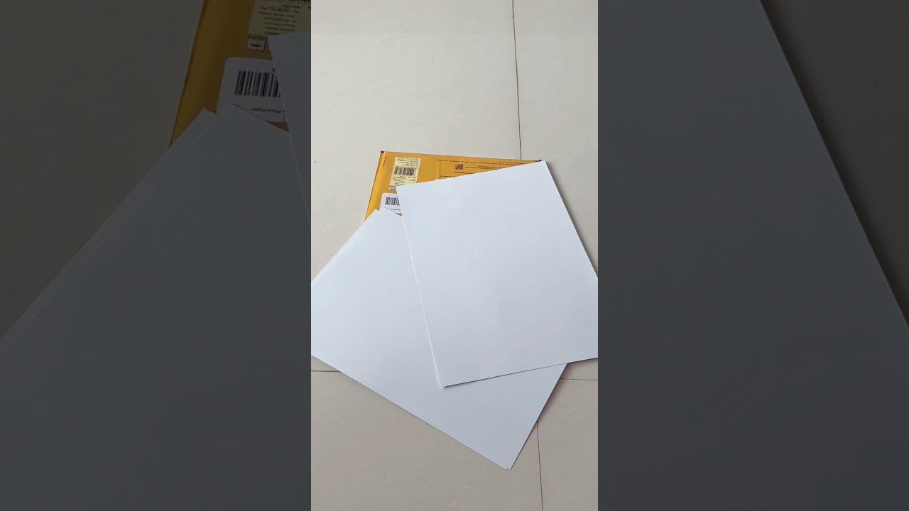 180 GSM A4 Size Glossy Photo Paper &ndash; Water proof pack of 20 sheets, Compatible with Inkjet Printer