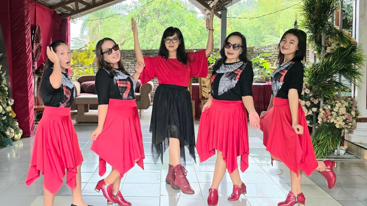 Bailando Bachata // Line dance // Choreo Rosaly Meike Wonte // Okt'25 Kotamobagu Sulut