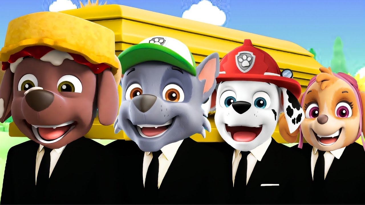 PAW PATROL ( BEST Holiday Rescues) - Coffin Dance Song Meme Cover