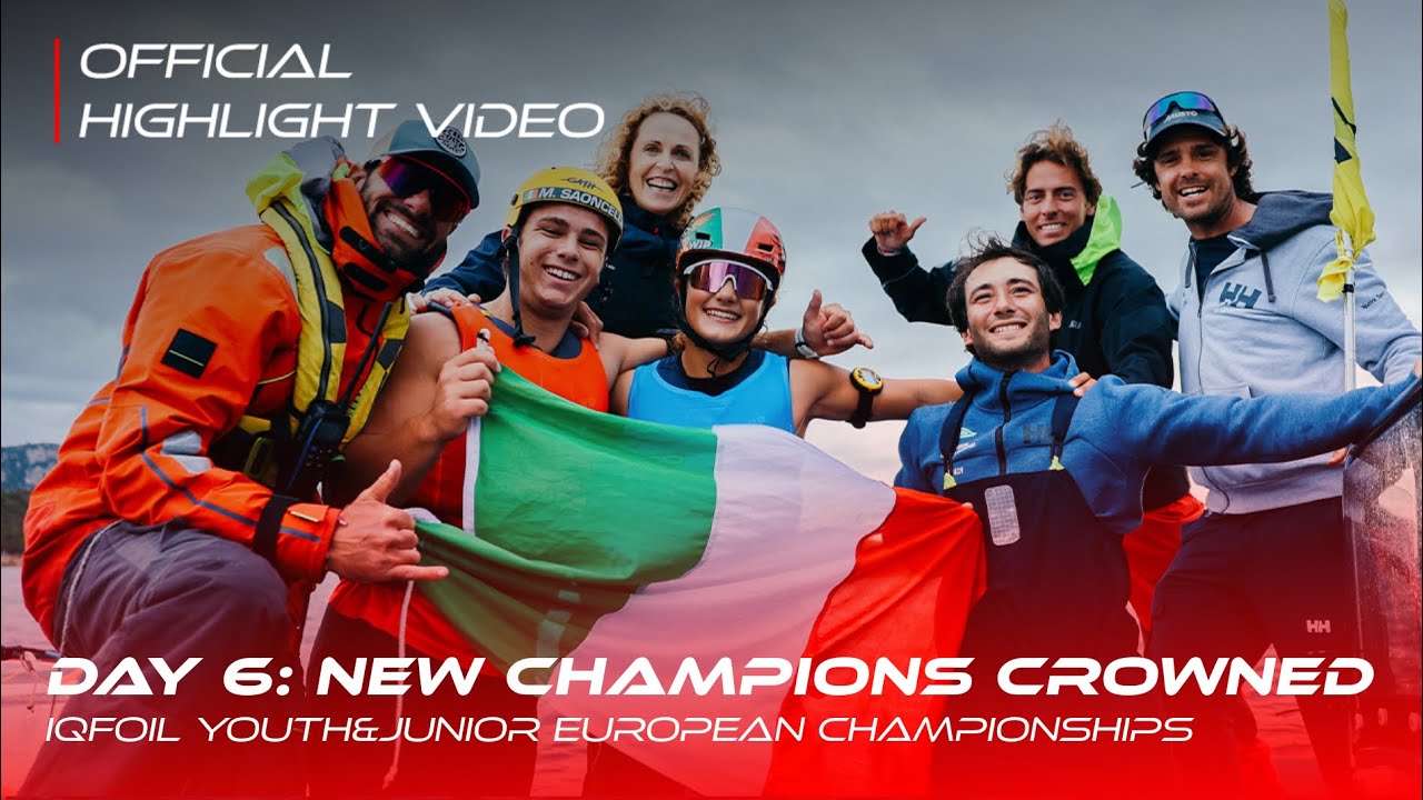 Highlights Day 7 | iQFoil iQFoil Youth&Junior European Championships 2025