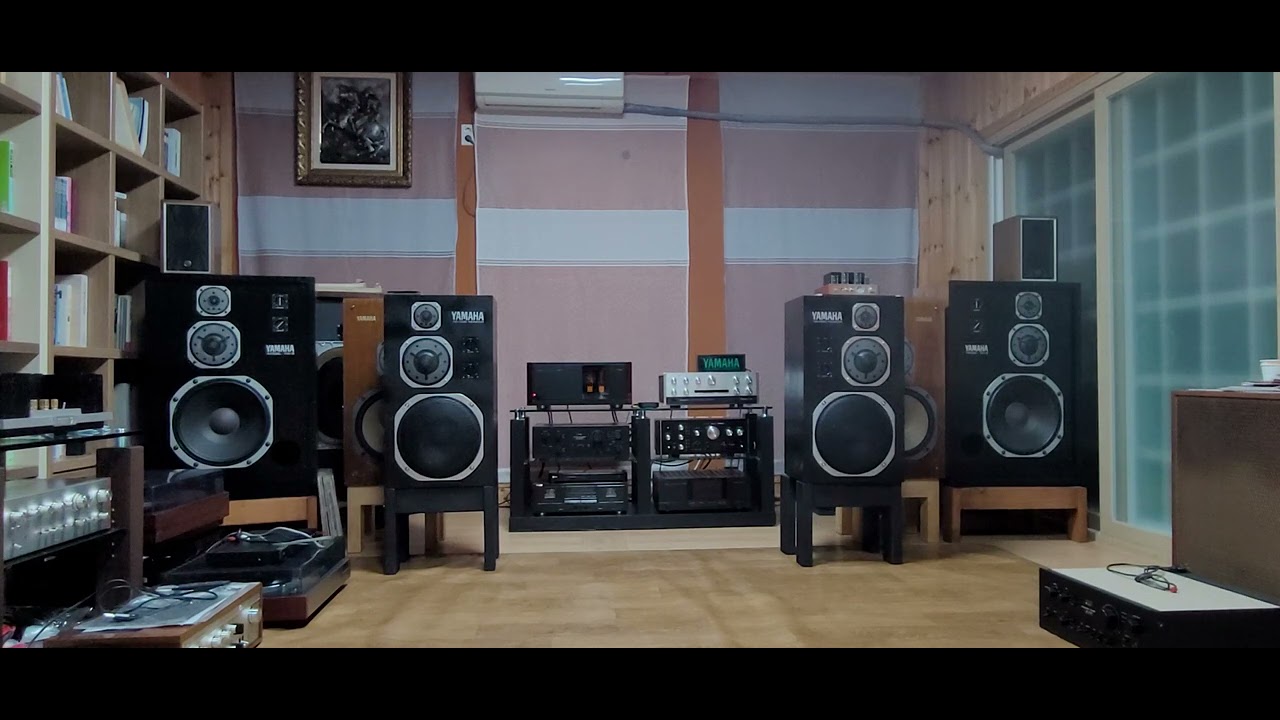 Sansui B-2301L Power + Sansui Ca-2000 Pre + Yamaha fx-3 Speaker