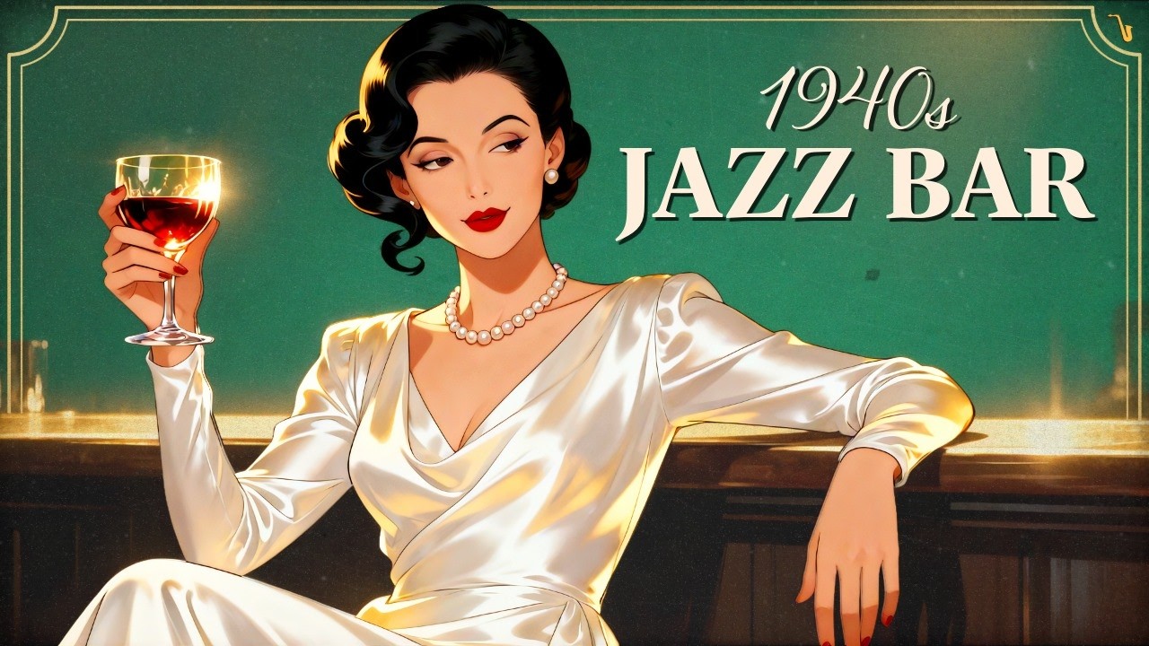 𝒊𝒕&rsquo;𝒔 1947, 𝒔𝒉𝒆&rsquo;𝒔 𝒔𝒊𝒑𝒑𝒊𝒏𝒈 𝒘𝒊𝒏𝒆 𝒂𝒔 𝒋𝒂𝒛𝒛 𝒔𝒘𝒊𝒏𝒈𝒔 🍷🎷
