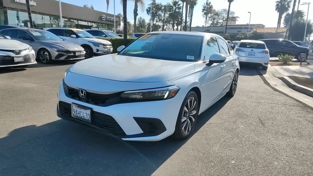 2022 Honda Civic EX-L Temecula, Lake Elsinore, Oceanside, Riverside, Escondido CA