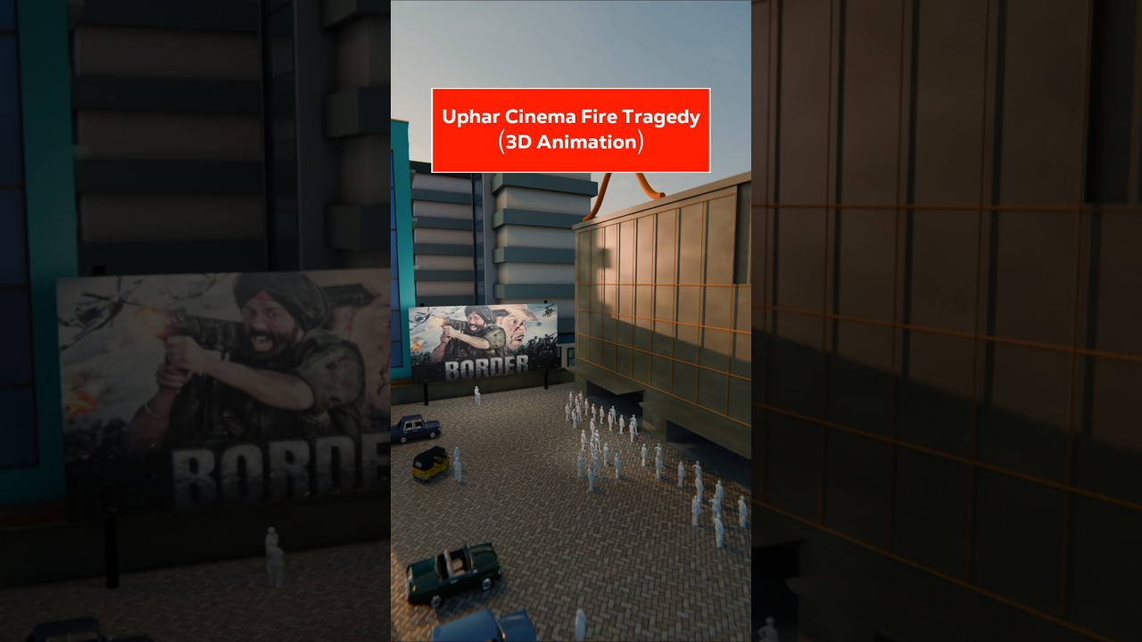 What happened in Uphar Cinema 3D Animation #shorts