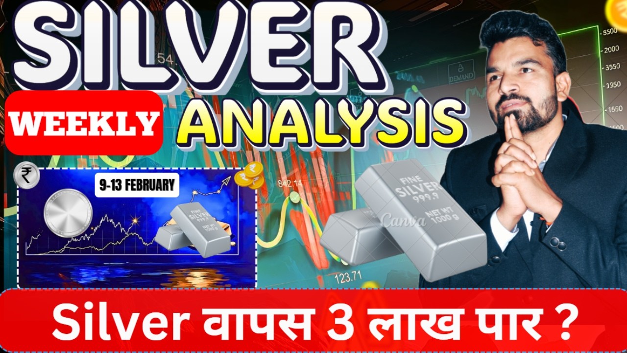 SILVER  WEEKLY ANALYSIS l 9-13 FEB  l SILVER MCX NEXT WEEK PREDICTION #silvermcweeklyxanalysis