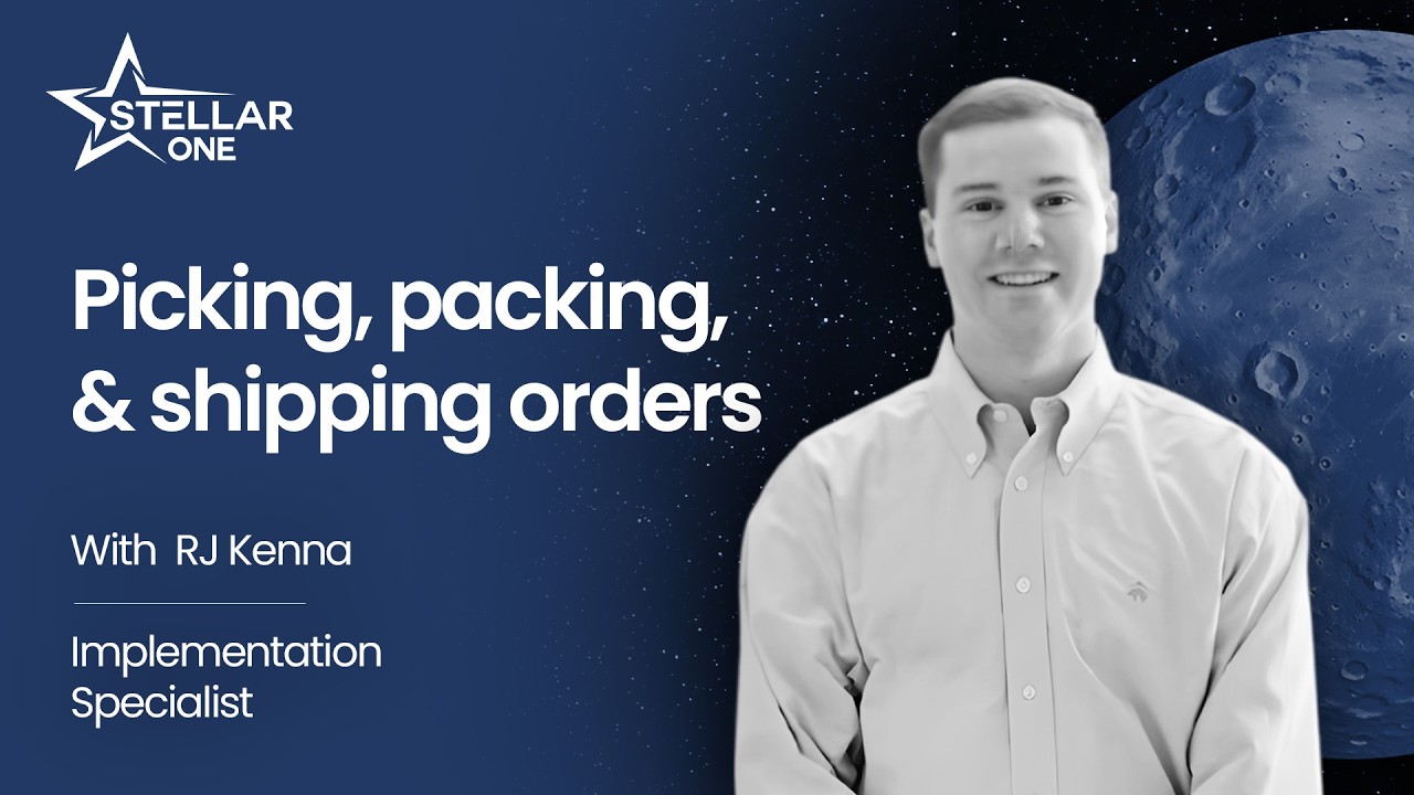 Picking, packing, and shipping orders