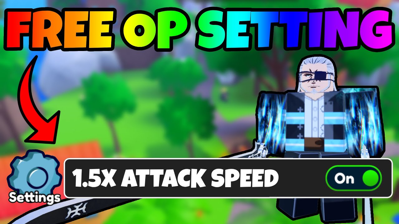 How This *QUICK AND EASY* SETTING Gives You 1.5X ATTACK SPEED!!! Anime Eternal Tips and Tricks #2