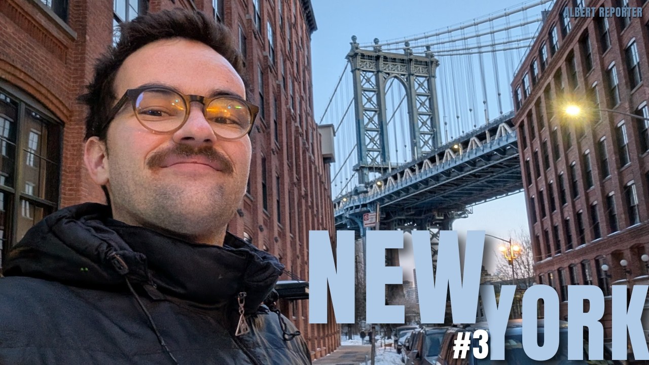 Adieu New York... Dernières heures à Brooklyn avant le retour ✈️ ! Vlog Albert Reporter
