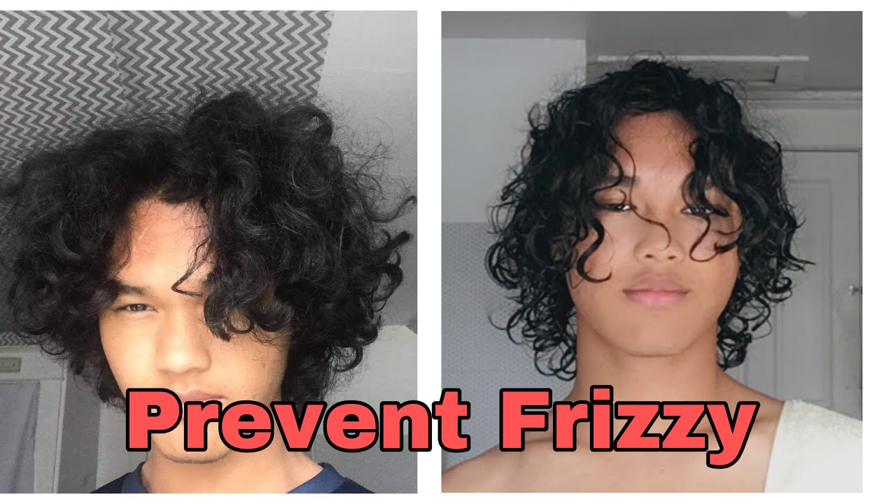 Fix curly frizzy hair(easy men’s tutorial)
