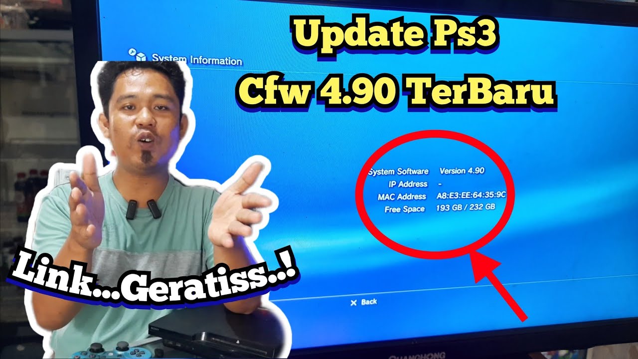 Update Frimwaer Terbaru Ps3 Cfw 4.90