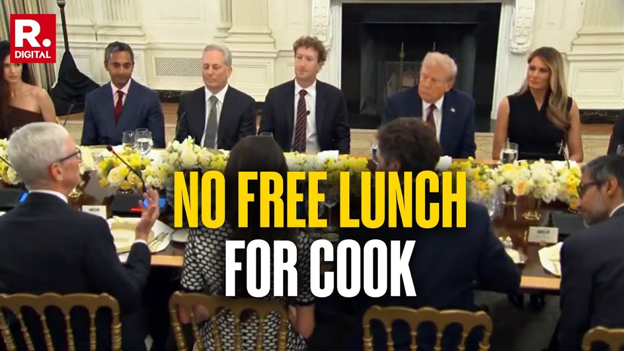 Trump Asks Cook: How Much Will You Invest? Despite Apple CEO's Praise Song For Him