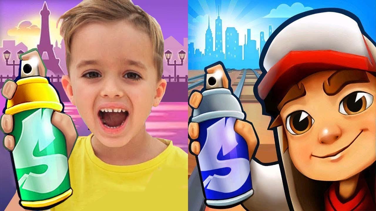 Subway Surfers Seattle 2020 vs Vlad and Niki Subway Run Gameplay HD