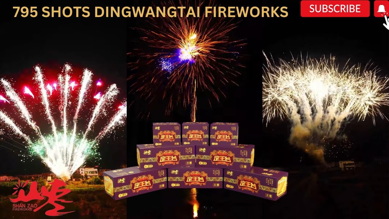 795 Shots Compound Fireworks Cake (8in1) 2024 | 795发 定王台烟花