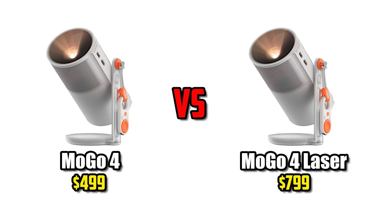 XGIMI MoGo 4 LED vs MoGo 4 Laser - In-Depth Comparison - Which Twin Projector Is Better?