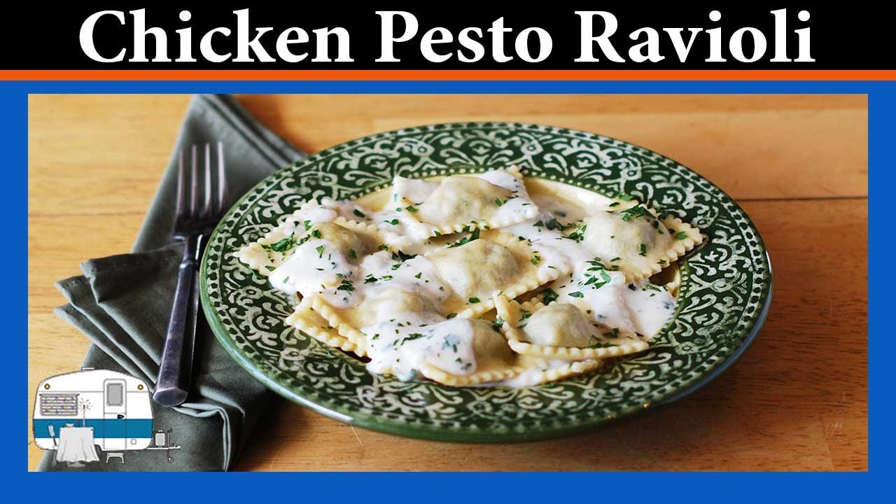 Chicken Pesto Ravioli