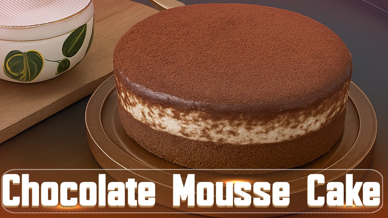 How To Make CHOCOLATE MOUSSE CAKE! 😍🍫 | Step-by-Step Tutorial CHOCOLATE MOUSSE CAKE