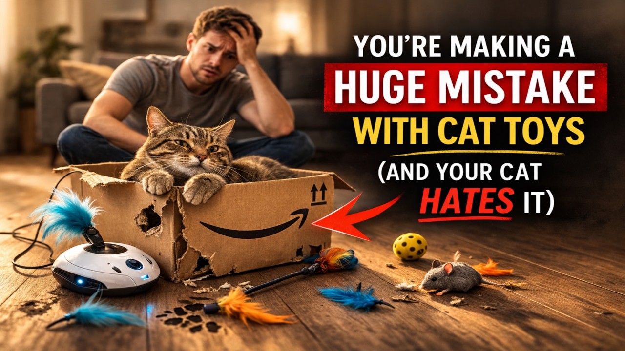 You're Making a HUGE Mistake With Cat Toys 🙀 (And Your Cat HATES It)
