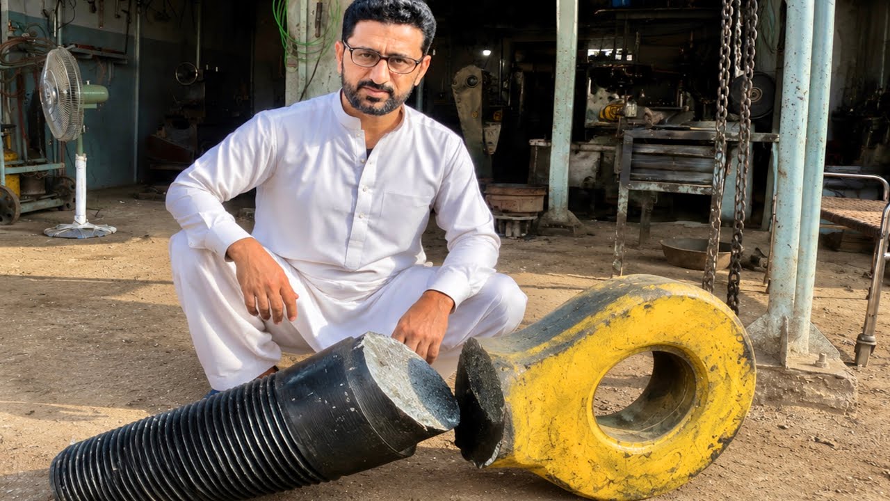 UNBELIEVABLE !  This Massive Heavy Machine Part Broken in Half &lsquo; Huge Challenges 