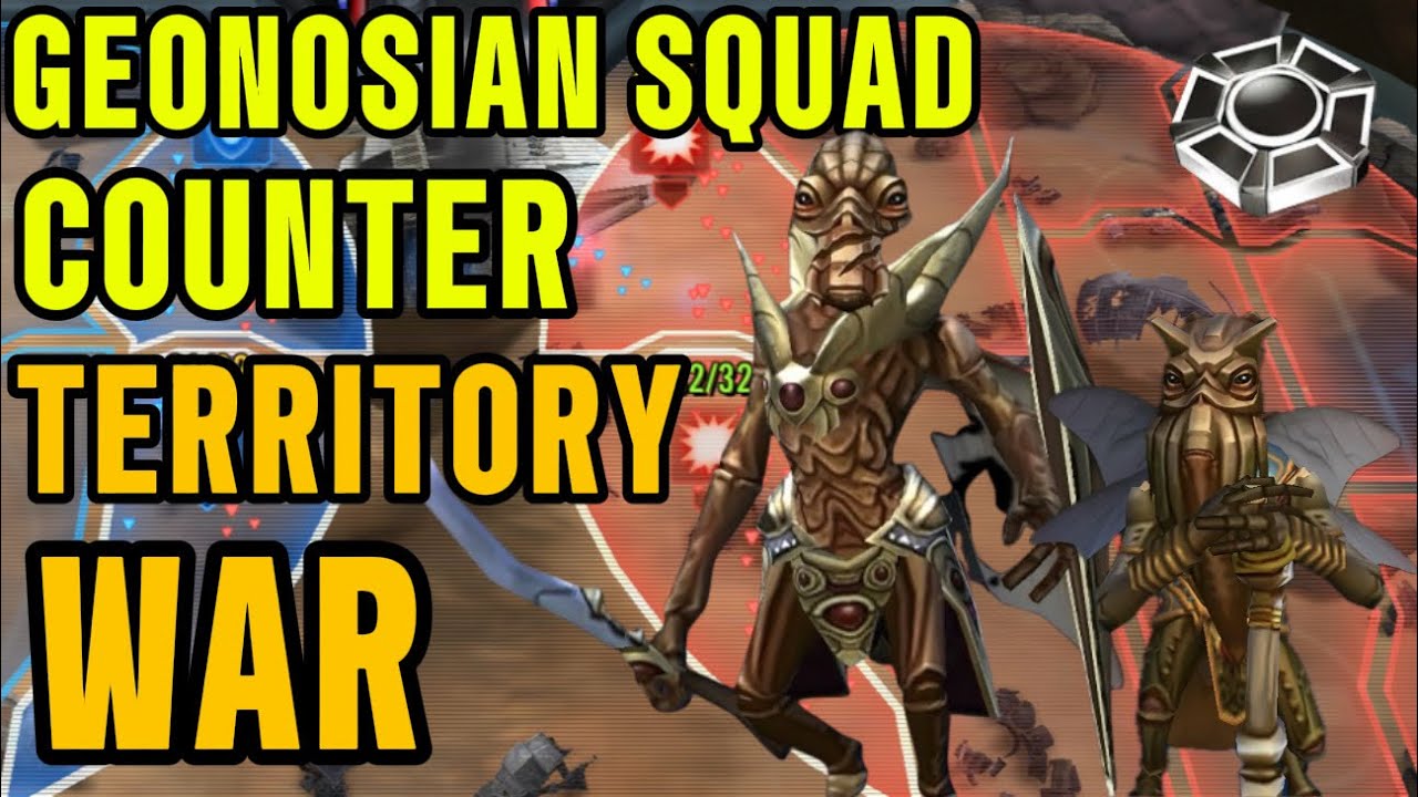 How To Beat Geonosians with Poggle Omicron in TW | Vader Counter Guide in Description (SWGOH)