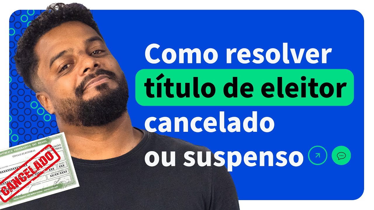 Título de Eleitor Cancelado ou Suspenso: Como Resolver? - Acordo Certo