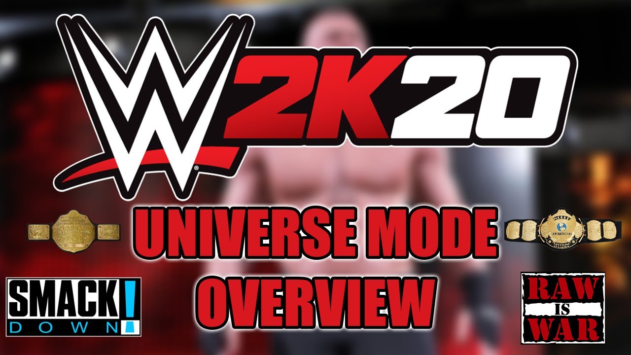 Raw Is War & Smackdown! Overview | WWE 2K20 Universe Mode EP.1