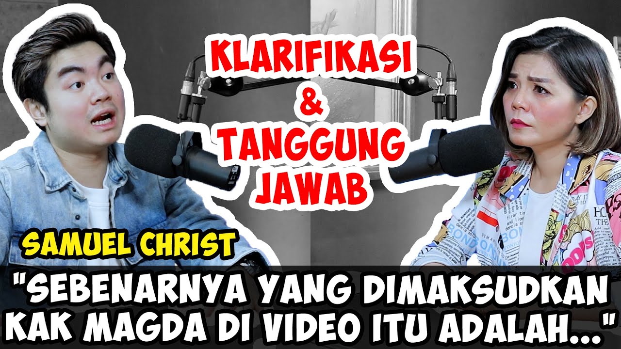 MGDALENAF DIHUJAT NETIZEN, SAMUEL CHRIST MINTA MAAF | Friends of Merry Riana