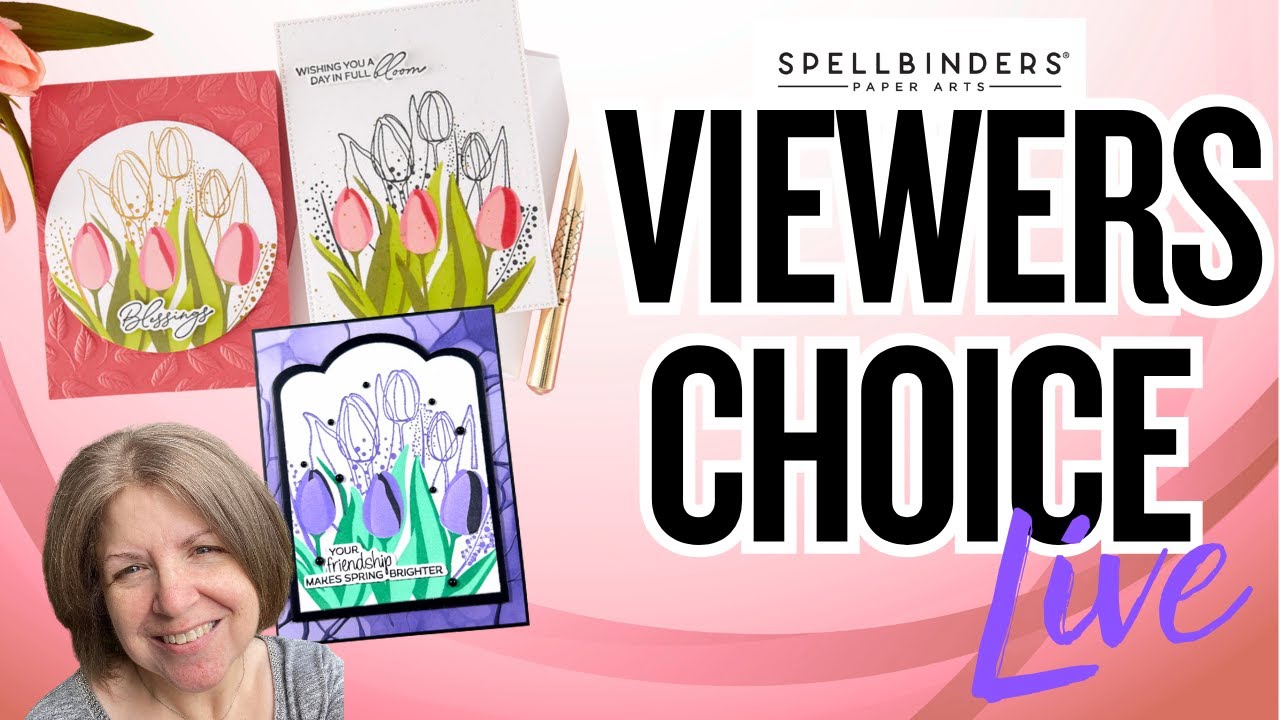 Spellbinders Feb. 2026 Club Kits - Viewers Choice Live Class!