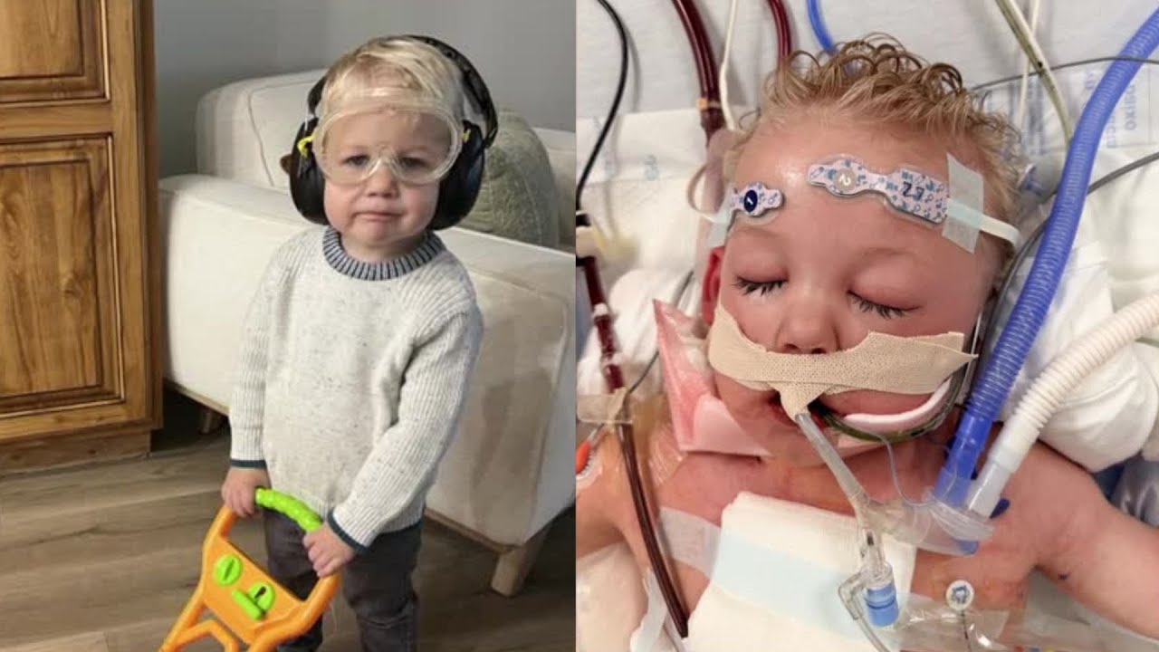 South Weber toddler fighting for his life after cold turns into open heart surgery