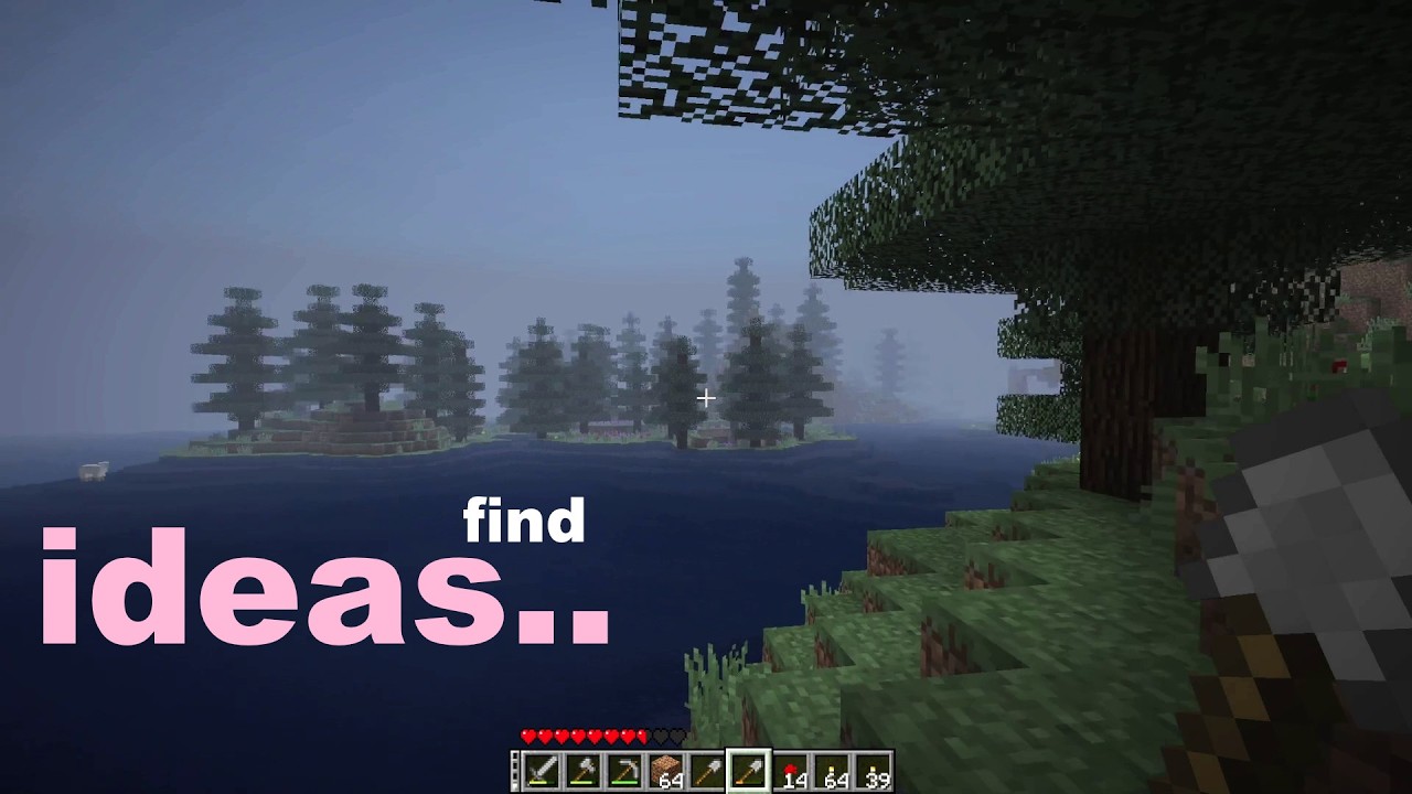 Minecraft Advice for Finding Ideas/ Inspiration